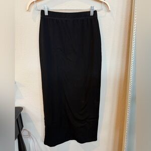 Aleeza Paris Women's Black Pencil Skirt